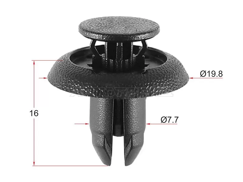 Клипса крепежная TOYOTA /LEXUS /MAZDA (1 шт.) (SAT: ST-KJ-2468)