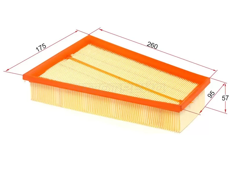 Фильтр воздушный MERCEDES A-CLASS W176 12-18 /B-CLASS W246 12- /CLA-CLASS C117 13- /GLA-CLASS X156 13- (SAT: ST-A2700940004)