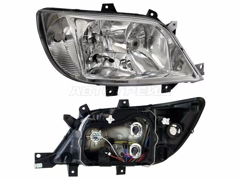 Фара Mercedes-Benz Sprinter 00-06  / Sprinter classic RUS 13-20 (Спереди / Справа) (TYC: TG-440-1137FR)