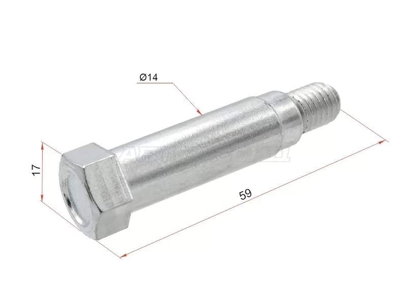 Направляющая RR суппорта TOYOTA CAMRY ACV30,SXV20,Vista SV5#, Caldina 24# (SAT: ST-47715-32020)