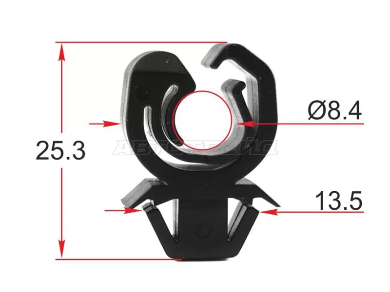 Клипса эл. проводки GM /OPEL (1 шт.) (SAT: ST-M12488)
