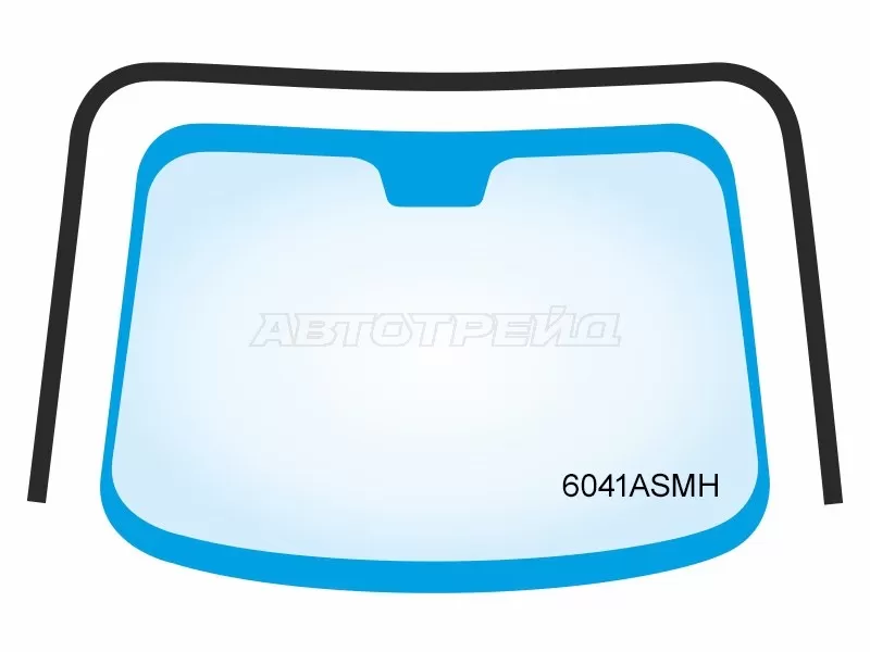 Молдинг лобового стекла (П-образный) Nissan Note 05-13 (PMA: 6041ASMH)