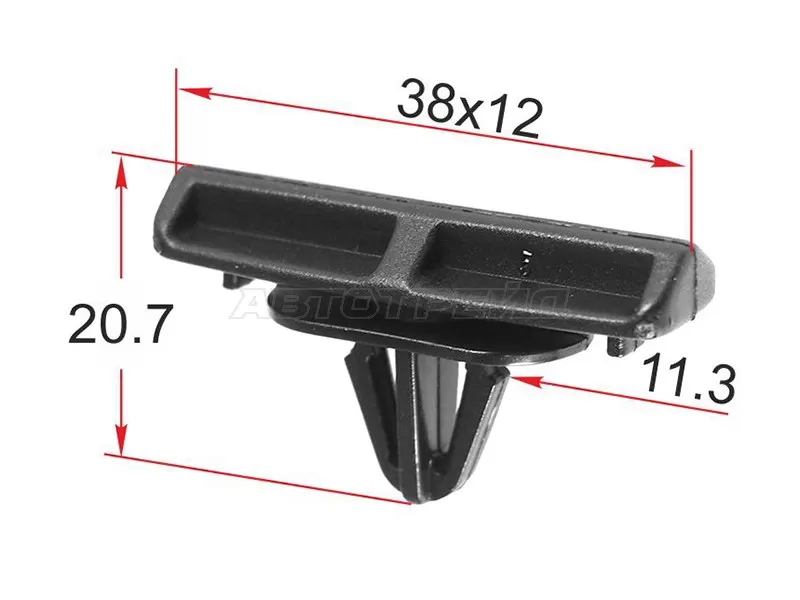 Клипса молдинга кузова JEEP /LAND ROVER (1 шт.) (SAT: ST-M12214)