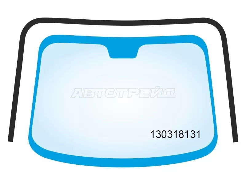 Молдинг лобового стекла (П-образный) Chevrolet Orlando 11-15 (PMA: 130318131)
