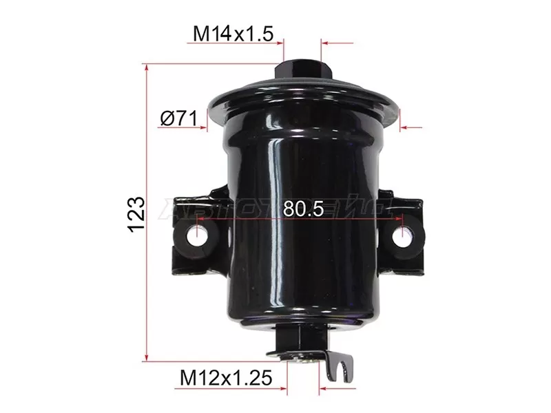 Фильтр топливный TOYOTA COROLLA /LEVIN /SPRINTER 4AFE #EFE 91-00 (SAT: ST-23300-19295)