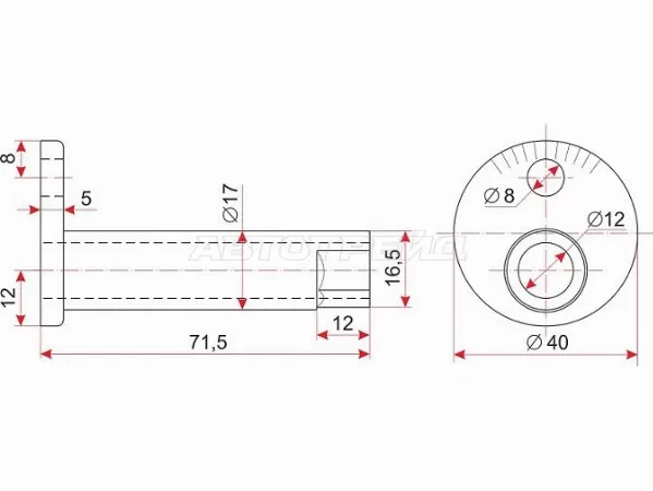 Эксцентрик нижнего рычага TOYOTA CALDINA /CAMRY /GRACIA /VISTA /CARINA /CORONA /HARRIER /KLUGER /MARK2 (SAT: ST-48409-32030)
