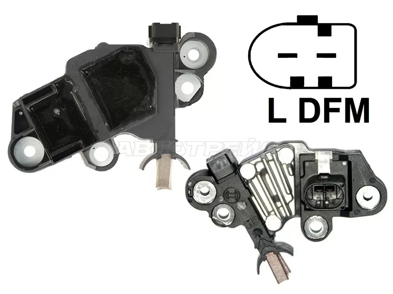 Реле-регулятор напряжения генератора FORD TRANSIT 06- /PEUGEOT BOXER 06- /CITROEN JUMPER 06- (SAT: ST-F00M346087)