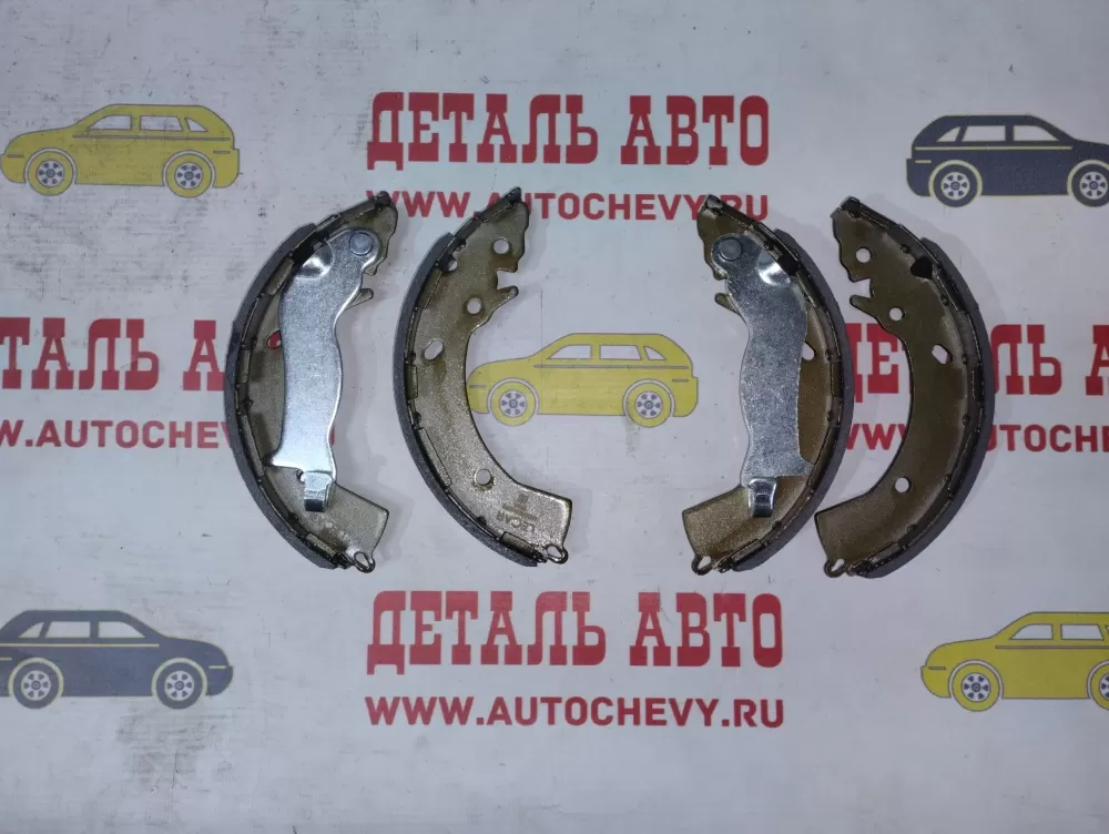 Колодки задние Солярис Рио (барабанные) с 17г. (LECAR аналог: 583051CA10)