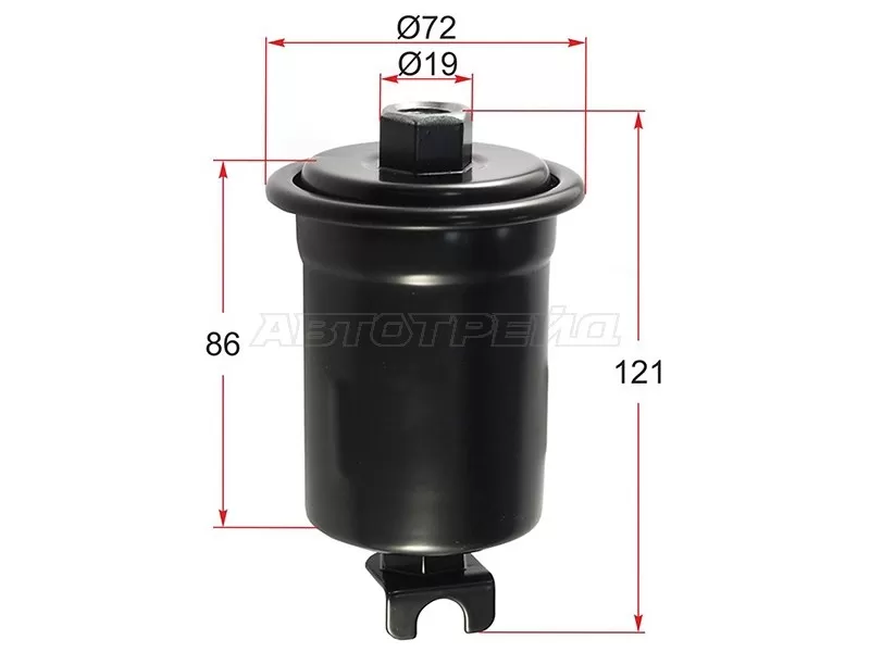 Фильтр топливный TOYOTA LITE /TOWNACE NOAH 3SFE /7KE 96-07 (SAT: ST-23030-79035)