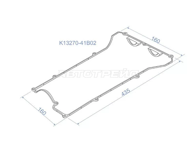 Прокладка клапанной крышки NS CG10, CG13, CGA3DE, Z10, K11 (SAT: K13270-41B02)