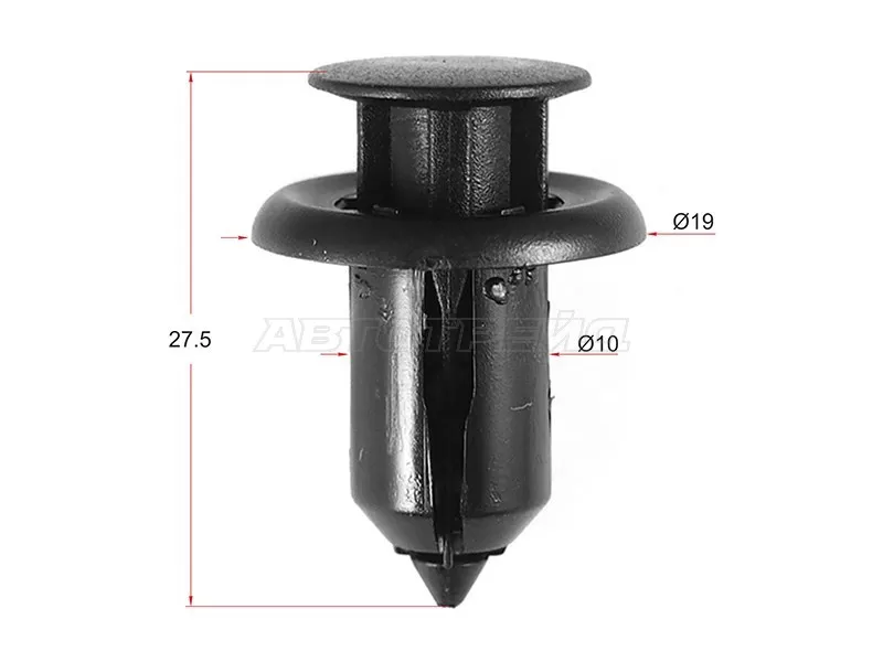 Клипса крепежная MAZDA /HONDA (1 шт.) (SAT: ST-M10613)