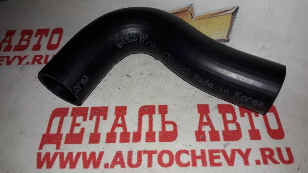 Патрубок радиатора верхний Авео f14d3 (CAR-DEX аналог: 96536532)