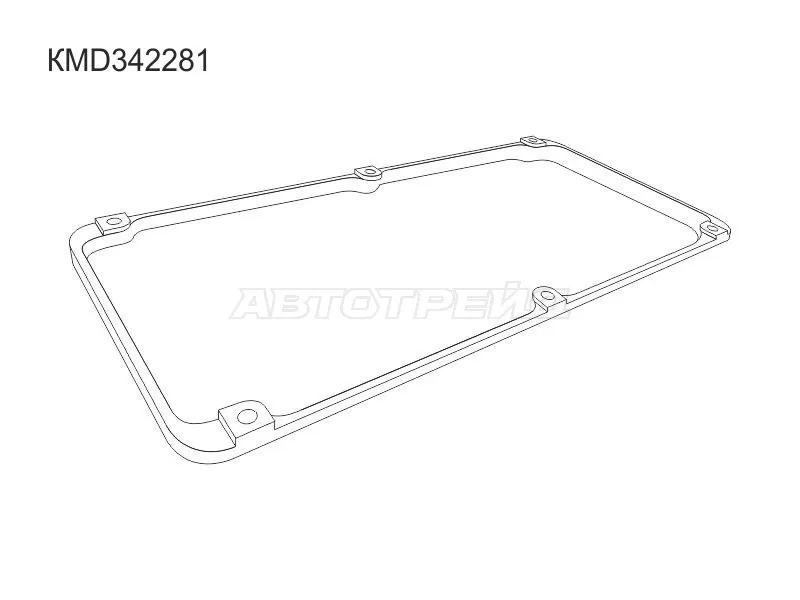 Прокладка клапанной крышки MMC 4G13, 4G15 00-, CS1A /CS2A /CQ1A (SAT: KMD342281)