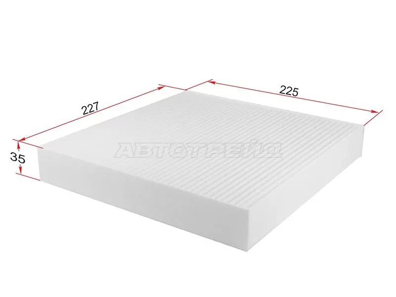 Фильтр салона NISSAN ELGRAND #E51 02-10 (SAT: ST-AY684-NS010)