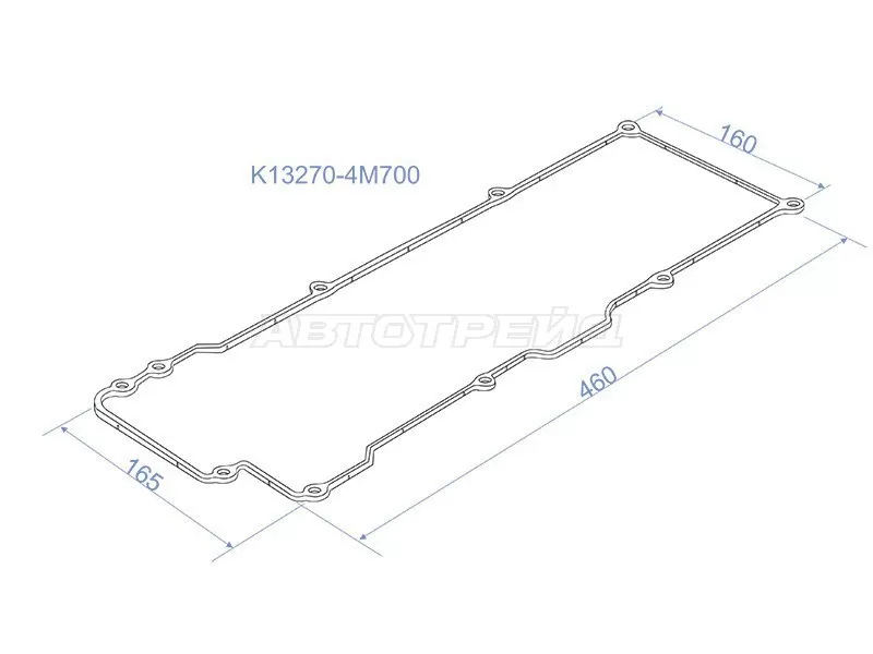 Прокладка клапанной крышки NS QG18DE, 98- Y11 /G10 /U14 /V10 /P11 (SAT: K13270-4M700)