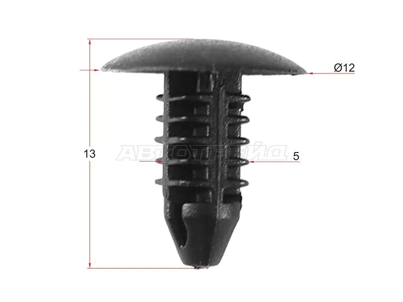 Клипса фиксатор TOYOTA /LEXUS (1 шт.) (SAT: ST-M10321)