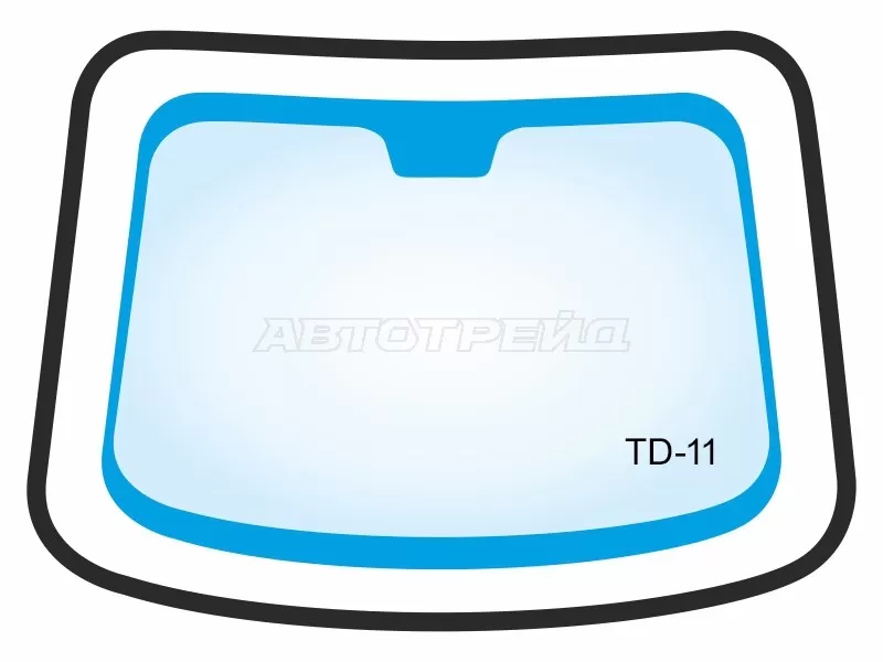 Молдинг лобового стекла Nissan Patrol 87-97 (SAT: TD-11)