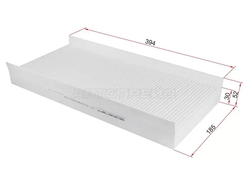 Фильтр салона MERCEDES-BENZ A-CLASS W169 04-12 /B-CLASS W245 05-12 (SAT: ST-A1698300118)