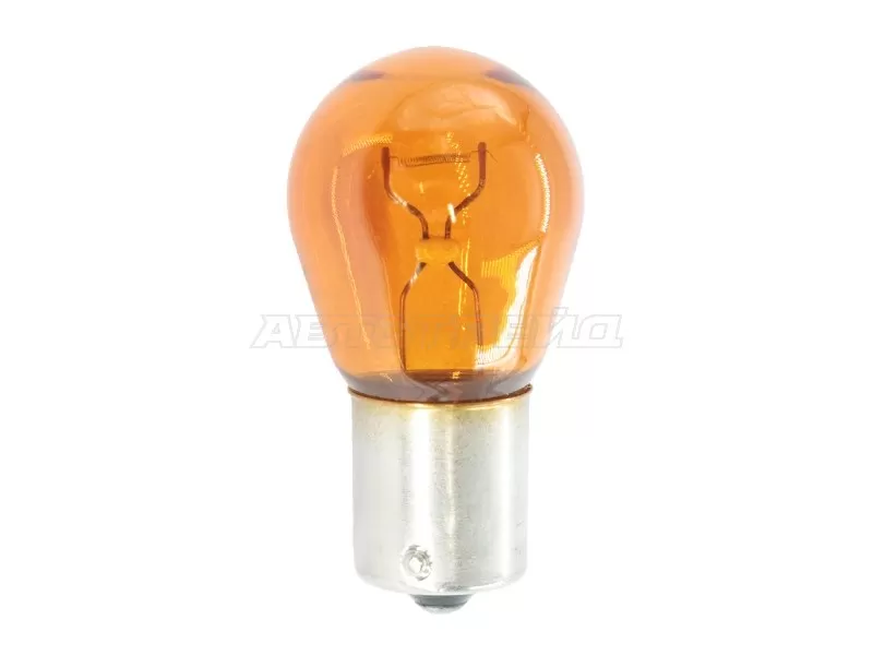 Лампа дополнительного освещения 12V 21W PY21W Янтарная (усики со смещением) (OSRAM: 7507)