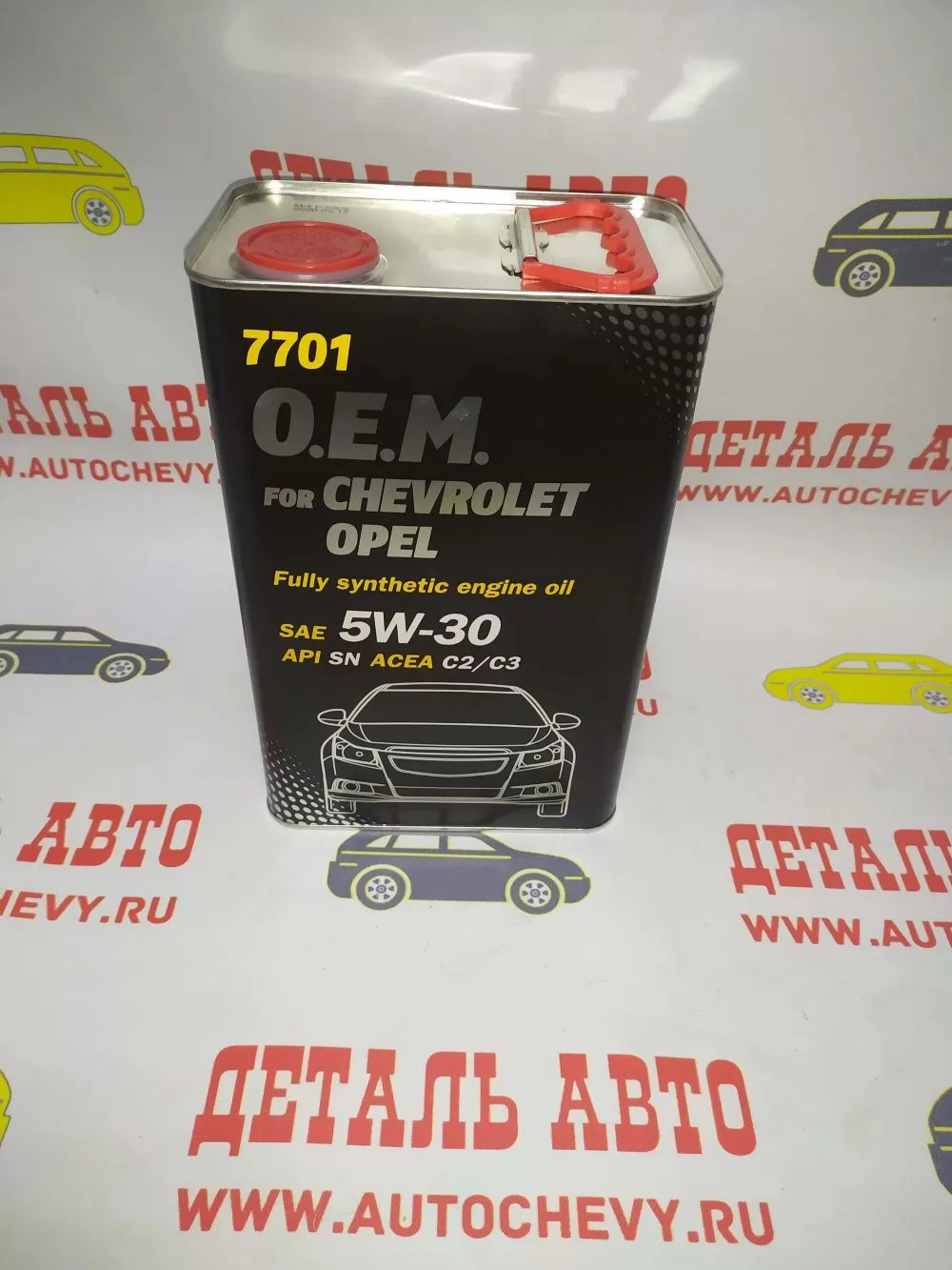Масло моторное Mannol 5w30 (4л) (синтетика) (Mannol : MN77014ME)