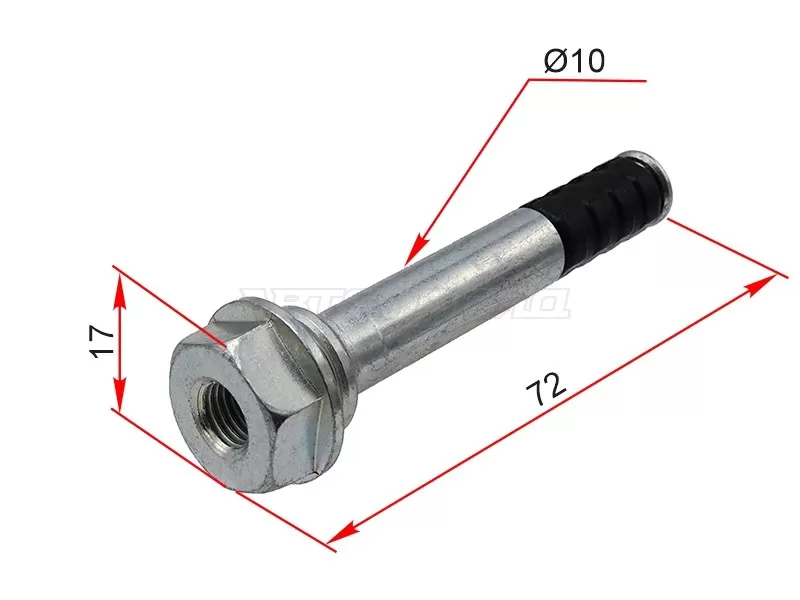 Направляющая суппорта TOYOTA MARK2 98- FR (SAT: ST-47715-22130)
