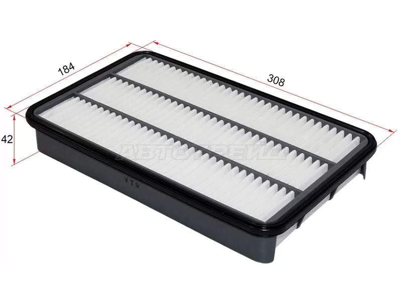 Фильтр воздушный TOYOTA CORONA /CAMRY 3SGE /4SFE /#MZFE 96- (MICRO: WA1385)