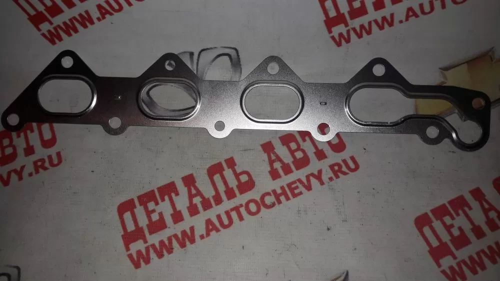 Прокладка коллектора выпускного Лачетти Реззо Нексия dohc Авео f14d3 (PARTS MALL аналог: 96378805)