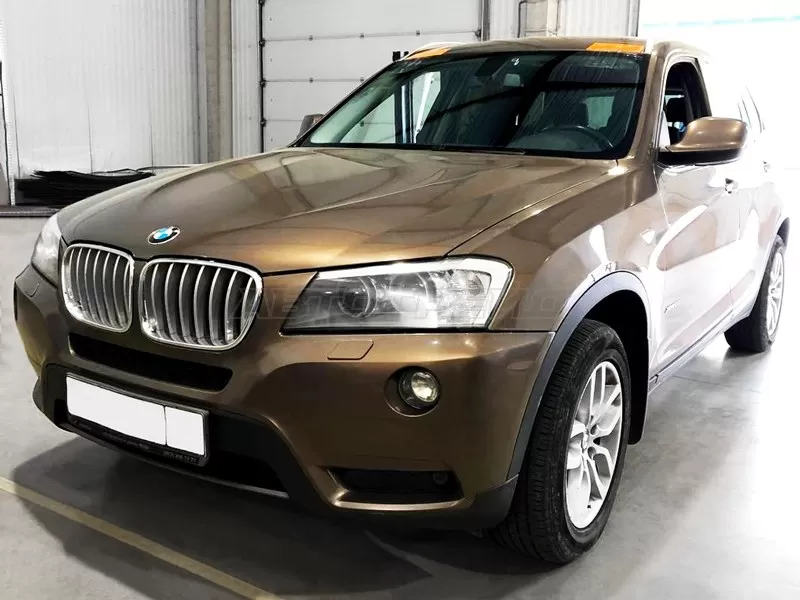 Стекло лобовое (Датчик дождя) BMW X3 14-17 (FUYAO: 2464AGNMV6B)