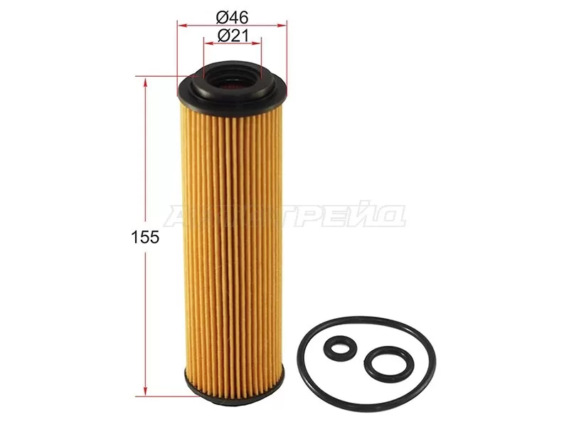 Фильтр масляный (картридж) MERCEDES W203 /W204 /W211 /W212 M271 (SAT: ST-A2711800109)