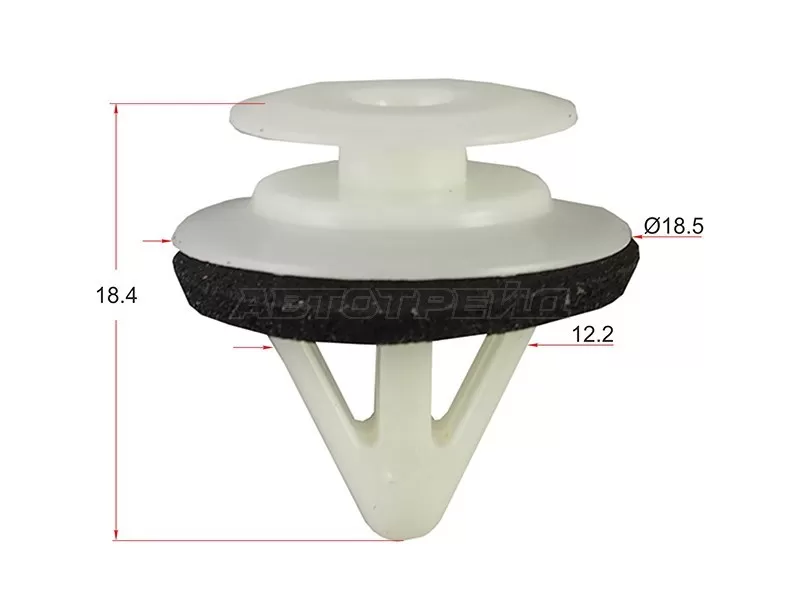 Клипса обшивки двери MAZDA /FORD (1 шт.) (SAT: ST-KJ-1748)