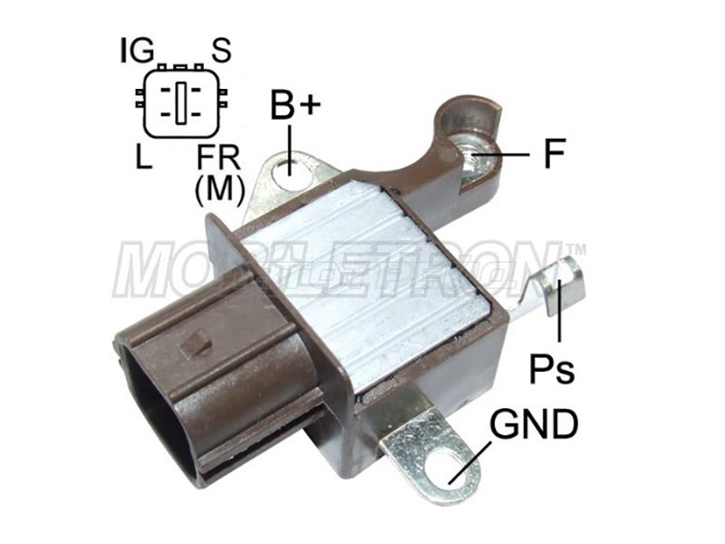Реле-регулятор напряжения генератора TOYOTA CAMRY 12-15 /RAV4 09-12 2ARFE (MOBILETRON: VR-H2005-85)