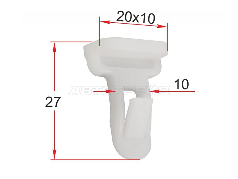 Клипса молдинга TOYOTA  / LEXUS (1 шт.) (SAT: ST-M12202)