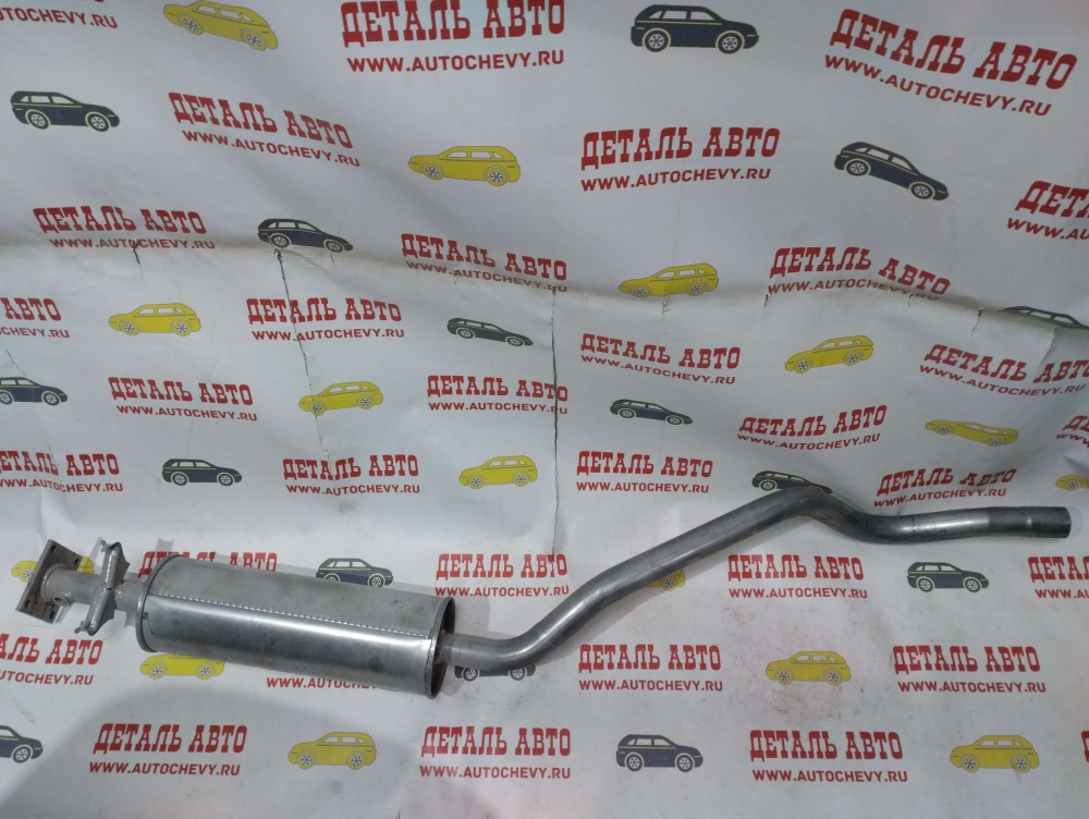 Глушитель-резонатор короткий Нексия (Евро 3 с отверстием под датчик) (TRIALLI аналог : 96916570)