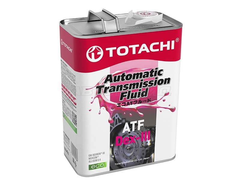 Масло трансмиссионное минеральное TOTACHI ATF DEX- III 4л (TOTACHI: 20704)