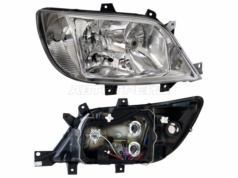 Фара Mercedes-Benz Sprinter 00-06  / Sprinter classic RUS 13-20 (Спереди / Справа) (TYC: TG-440-1137FR)