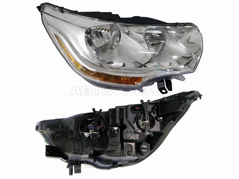 Фара Citroen C4 10-16 (Спереди / Справа) (DEPO: 552-1135RMLD-EM)