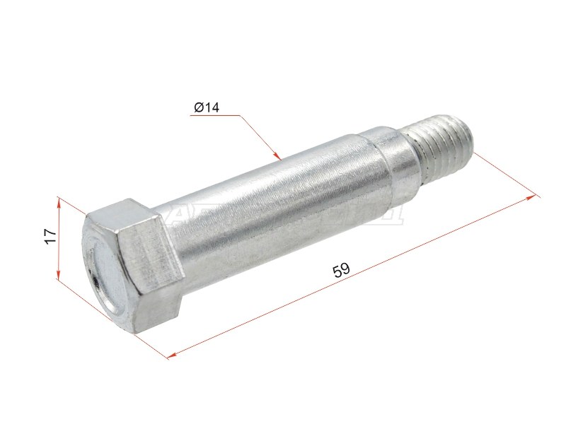 Направляющая RR суппорта TOYOTA CAMRY ACV30,SXV20,Vista SV5#, Caldina 24# (SAT: ST-47715-32020)