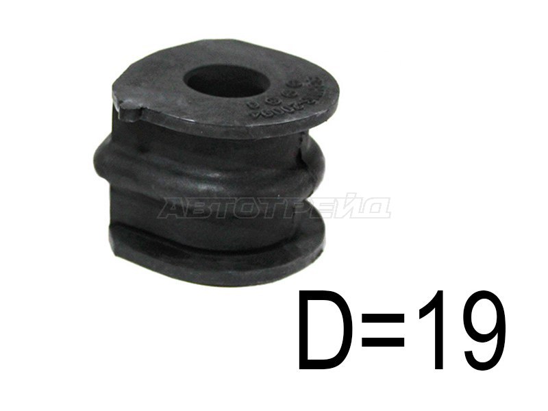 Втулка заднего стабилизатора D=19 NISSAN QASHQAI 04- (SAT: ST-54613-JD18C)