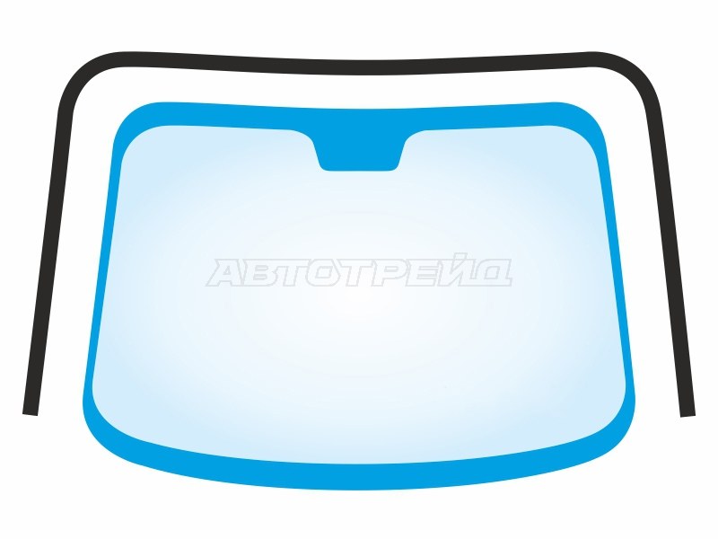 Молдинг лобового стекла (П-образный) Mitsubishi ASX 10-  / Citroen C4 Aircross 12-16  / Fiat Doblo 01-05  / Peugeot 4008 12-15 (ALP: 5689ASMR)
