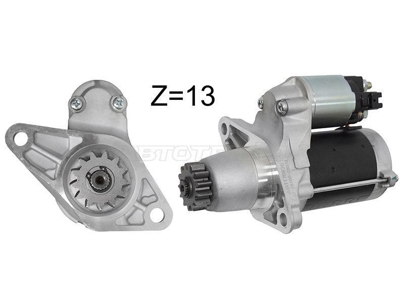 Стартер Toyota Avensis (T220,T250) 97-08  / Camry (XV30,XV40,XV50,XV70) 94-21  / Harrier (XU30) 03-13  / RAV4 (CA20,XA30,XA40) 00-19  / Lexus ES 01-21  / RX 03-15  / Scion tC 04-10  / Toyota Alphard (H10,H20) 02-15  / Avensis Verso 01-09  / Blade 06-12  / Camry 01- (SAT: ST-28100-28070)