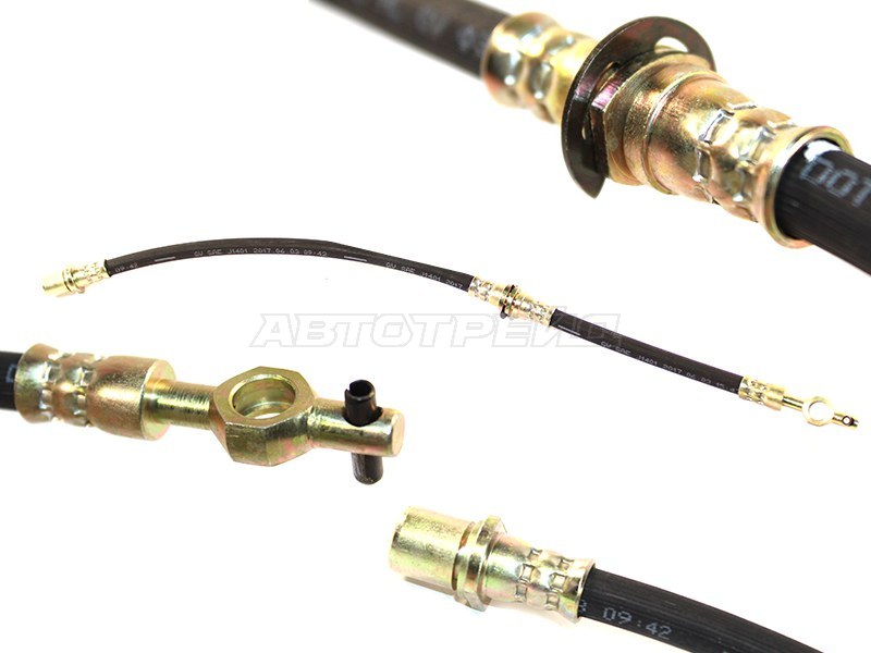 Шланг тормозной передний (Таиланд) TOYOTA COROLLA /SPRINTER /LVN /TRN /CARIB 87-95 LH=RH (SAT: ST-90947-02532)