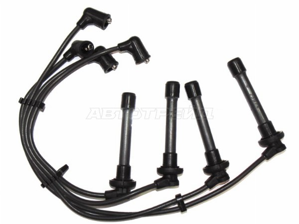 Провода высоковольтные HONDA CIVIC CF# /CL# /CD# /RA# 00- D13B /D15B /D16A /F18 /F20 /F22 (кругл. резин.) (SAT: ST-32722-P2A-003)