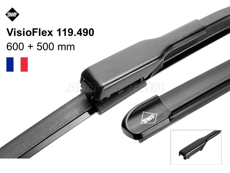 Комплект щеток стеклоочистителя 600мм+500мм BMW X2 17- (SWF: 119490)