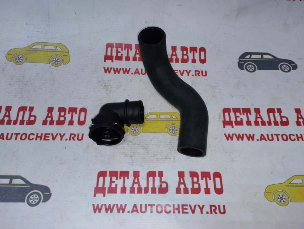 Патрубок радиатора верхний Круз 1,6-1,8 (из 2 шт) (ROSTECO аналог: 95390894)