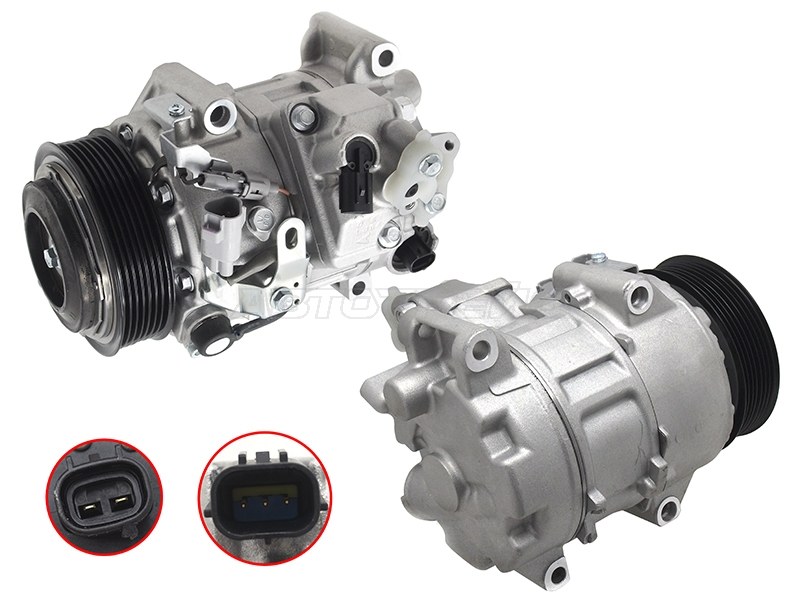 Компрессор кондиционера Toyota Highlander 07-13 (SAT: ST-245-0016)
