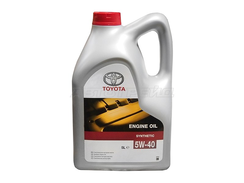 Масло моторное TOYOTA (пластиковая канистра)5W-40 5Л (синтетика) (TOYOTA: 08880-80375-GO)