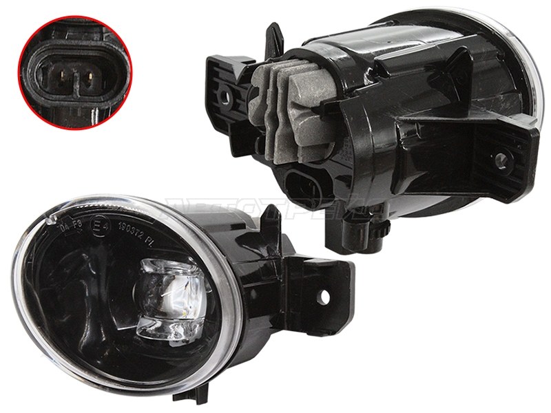 Фара противотуманная (Слева / LED) Nissan Almera 03-06  / Juke 10-20  / March 10-13  / Note 12-16  / Infiniti QX60 14-16  / Nissan Bluebird Sylphy 05-12  / Dualis 07-14  / Elgrand 02-10  / Micra 03-10  / Renault Koleos 08-16 (SAT: ST-551-2008DL)