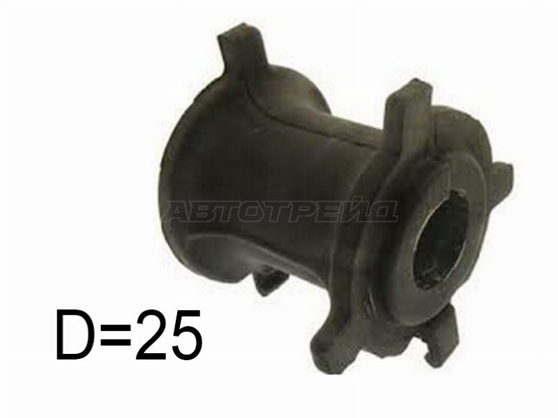 Втулка заднего стабилизатора D=25 TOYOTA LAND CRUISER 200 07- (SAT: ST-48815-60220)