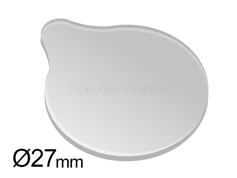 Пластина для датчика дождя (каплевидная) VAG /FORD (D-27mm) (ALP: SF-81)