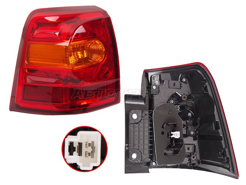 Фонарь задний Toyota Land Cruiser (J200) 12-15 (Сзади / Слева) (SAT: ST-212-19Q0L)